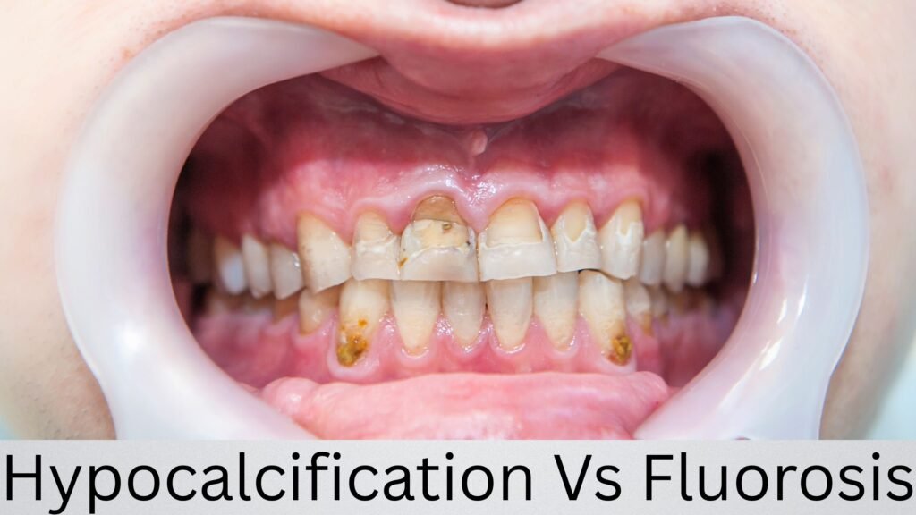Hypocalcification Vs Fluorosis Hypocalcification Vs Fluorosis