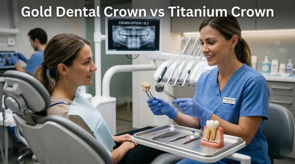 Gold Dental Crown vs Titanium Crown - Key Differences