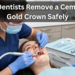 How Dentists Remove a Cemented Gold Crown Safely