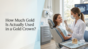 How Much Gold Is Actually Used in a Gold Crown?