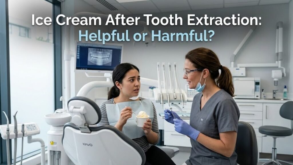 Ice Cream After Tooth Extraction: Helpful or Harmful?